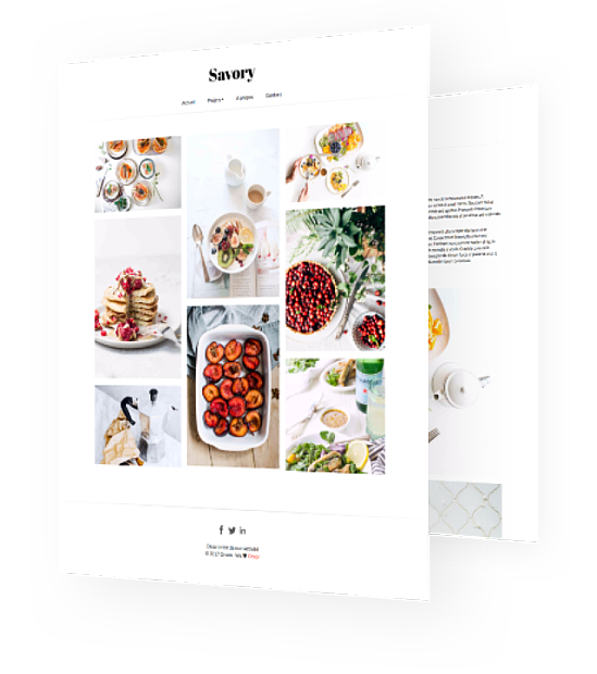 création de site responsive design